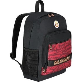 Resim Me 25517 Galata5aray Kolon Detaylı Kamuflaj Sırt Çantası Siyah 