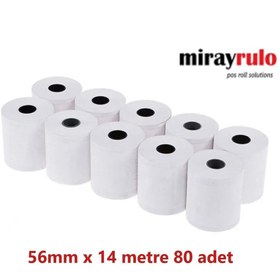 Resim MİRAY 56mmx14metre Termal Pos Rulosu 80 Adet 