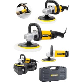 Resim Graizer Alman 2800 Watt 6 Kademe Devir Ayarlı Polisaj Makinasi Zımpara Pasta Cila Makinesi 