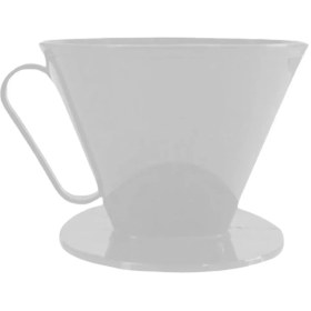 Resim İlk El Grup Ieg™ V60 Dripper Filtre Kahve Demleme Aparatı - Beyaz 