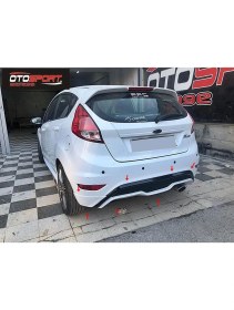 Resim OtoSport Ford Fiesta Arka 3 Parça (2009-2017) Fiberglass Boyasız 