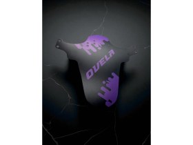 Resim Ovela Ön Çamurluk Mudguard Mor Elektrikli Bisiklet Uyumlu Hafif ve Güçlü Tasarım 