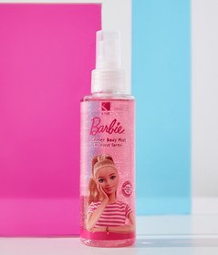 Resim Kadın Barbie Simli Vücut Spreyi 