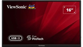 Resim VIEWSONIC VA1650 15.6'' 60HZ 7MS FHD TAŞINABİLİR MONİTÖR 