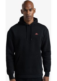 Resim Kappa Authentic Fuji Erkek Siyah Sweatshirt 321t1gw-005 Siyah 