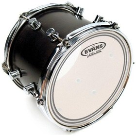 Resim Evans Deri 10" Ec2S Tom Ve Trampet Frosted Kumlu Ringli Çift Kat 