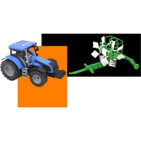 Resim Aya Toys Pulluklu Traktör 40333 