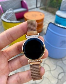 Resim ÇENÇEN Çift Saat Sevgili Saatleri Metal Kordon Dokunmatik Led Kol Saatleri 