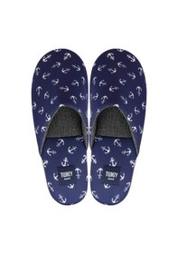 Resim Twigy Tw Mavi Çapa Sessiz Erkek Ev Terlik Lacivert 