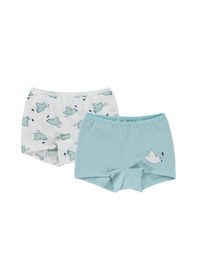 Resim Civil Girls Kız Çocuk Cute Bird 2-12 Yaş 2'li Boxer - Standart 