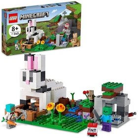 Resim LEGO® Minecraft 21181 Tavşan Çiftliği 340 Parça 