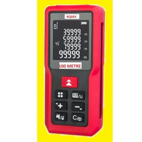 Resim Normadia 100 Metre Lazer Mesafe Ölçer, Su Geçirmez, Hafızalı, Uzun Ömürlü 