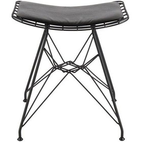 Resim Knsz kafes tel sandalyesi taburesi 1 li mutlu syhsyh ofis cafe bahçe mutfak 