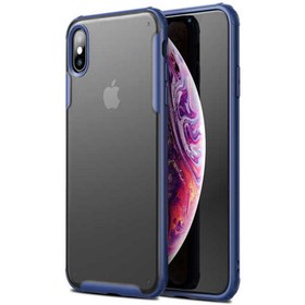 Resim HEPTEKİLETİŞİM Iphone X Kılıf Köşe Korumalı Arkası Mat Buzlu Sert Kapak (VOLKS) 