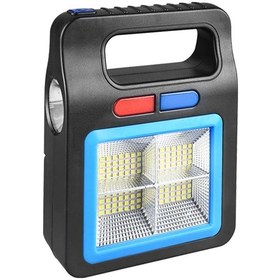 Resim Çakarlı Güçlü Fener Ve Işıldak P-605-6 Pop Çok Renkli 