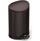 Resim Cw2038 Mini Çöp Kutusu 6lt Dark Bronze 