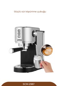 Resim Sinbo SCM-2987 Espresso makinesi 