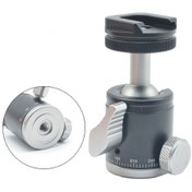 Resim Sones Bh-902 Mini Masaüstü Alüminyum Alaşımlı Tripod Mini Küre Kafa 360 Derece Pan 90 Derece Eğim Tripod 