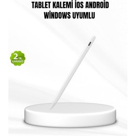 Resim Akıllı Dokunmatik Kalem Type-c Şarjlı, Manyetik, Apple Pencil Alternatifi Stylus Pen 