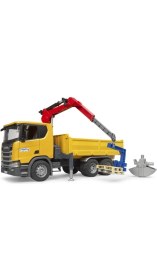 Resim Bruder Scania 560R Vinçli Şantiye Kamyonu BR03551 