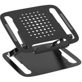 Resim iDock N30-5 Alüminyum Ergonomik Laptop Bilgisayar Standı - Siyah 