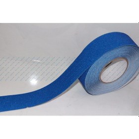 Resim Mavi Merdiven Ve Zemin Kaydırmaz Kaymaz Bant 25mm X 25mt 