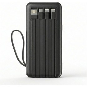 Resim Ven-dens Vd-pb058 10000mah Dijital Ekranlı Premium Powerbank Siyah 
