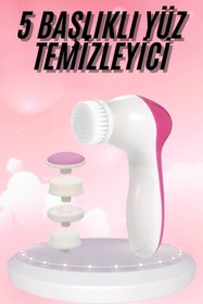 Resim Skygo 5 Başlıklı Titreşimli Cilt Temizleme Seti Canlandırıcı ve Onarıcı 