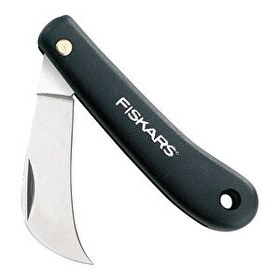 Resim Fiskars 125880 K62 Kancalı Aşı Bıçağı Aşı Çakısı 