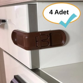Resim Özgürce Çift Butonlu Çekmece Kilidi, Güvenli ve Şık Tasarım 