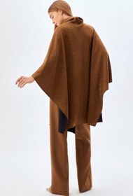 Resim Boğazlı Panço CAMEL - 36 / Camel 