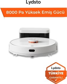 Resim Lydsto S1 D Max Sterilizasyonlu - 8000 Pa - Yapay Zeka Akıllı Robot Süpürge 