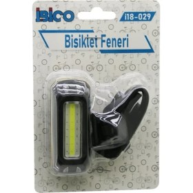 Resim Go İthalat Bisiklet Feneri Pilli 4 Fonksiyonlu= Renkli - Beyaz - 2 Sitil Sinyalli Işık (5224) 