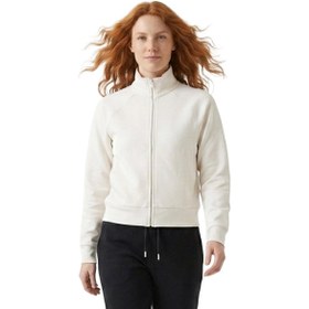 Resim Sportive Kaia Full-Zip Kadın Beyaz Günlük Stil Eşofman Üstü 26YK0001-KBYZ 