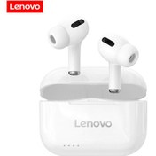 Resim Vkemall Lenovo Lp1s Tws Spor Kulaklıkları - Bt5.0, Dokunmatik Kontrol, Mikrofonlu, 250mah Şarj Kutusu, Beyaz Lenovo Lp1s 