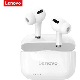 Resim Vkemall Lenovo Lp1s Tws Spor Kulaklıkları - Bt5.0, Dokunmatik Kontrol, Mikrofonlu, 250mah Şarj Kutusu, Beyaz Lenovo Lp1s 