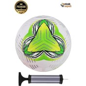Resim 2025 Desenli Tasarım Futbol Topu 4 Astarlı No:5 480 Gr + Pompa Hediyeli X509 Çok Renkli 