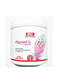 Resim Pet Active L-carnitine Katkılı Anaç Yavru Güvercin Vitamini Hapı 300 Tablet 