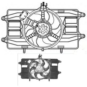 Resim J.deus Fan Motoru Ev832300 Doblo 1.2 8v 01- Klimalı 46737732 51738718 KNO-JDEUS-EV832300 