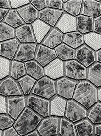 Resim Sarar 6m² Lastiksiz Halı Örtüsü Kayma Yapmaz Gri 