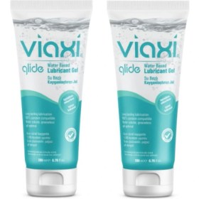 Resim Viaxi Glide Lubricant Gel Naturel 200 ml - Jel X2 Adet 