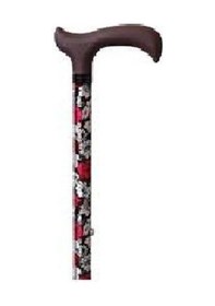 Resim Medikaltec Fransız Yüksekliği Ayarlanabilir Baston - Desenli 