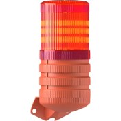 Resim Mesan E14 Sabit Ampul 2 Ses Elektronik Siren MS 404 Kırmızı 220VAC 