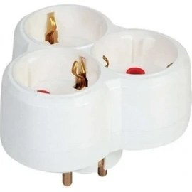 Resim Tayvin Topraklı Üçlü Golyat Fiş Priz Tip Sıva Üstü 