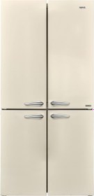 Resim Vestel RETRO FD56011 BEJ 487 Lt No-Frost Buzdolabı 