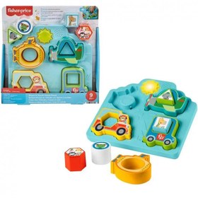 Resim Fisher Price Şekiller ve Sesler Puzzle HRP31 
