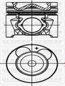 Resim YENMAK 31-04447-000 Piston Segman Std-(75.00)-(HYUNDAİ: ACCENT-ERA (WC295244) (FİYAT:4 ADET İÇİNDİR) 