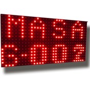 Resim AKINSOFT Garson Çağrı Sistemi Led Bildirim Paneli (Kırmızı) 