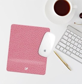 Resim Pembe Renkli Bilek Destekli Dikdörtgen Mouse Pad Mouse Altlık Mousepad 