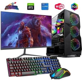 Resim Rogame RKT660847 i7-13700F 32 GB 1 TB M2 6 GB RTX3050 24" Free Dos Masaüstü Oyuncu Bilgisayarı 